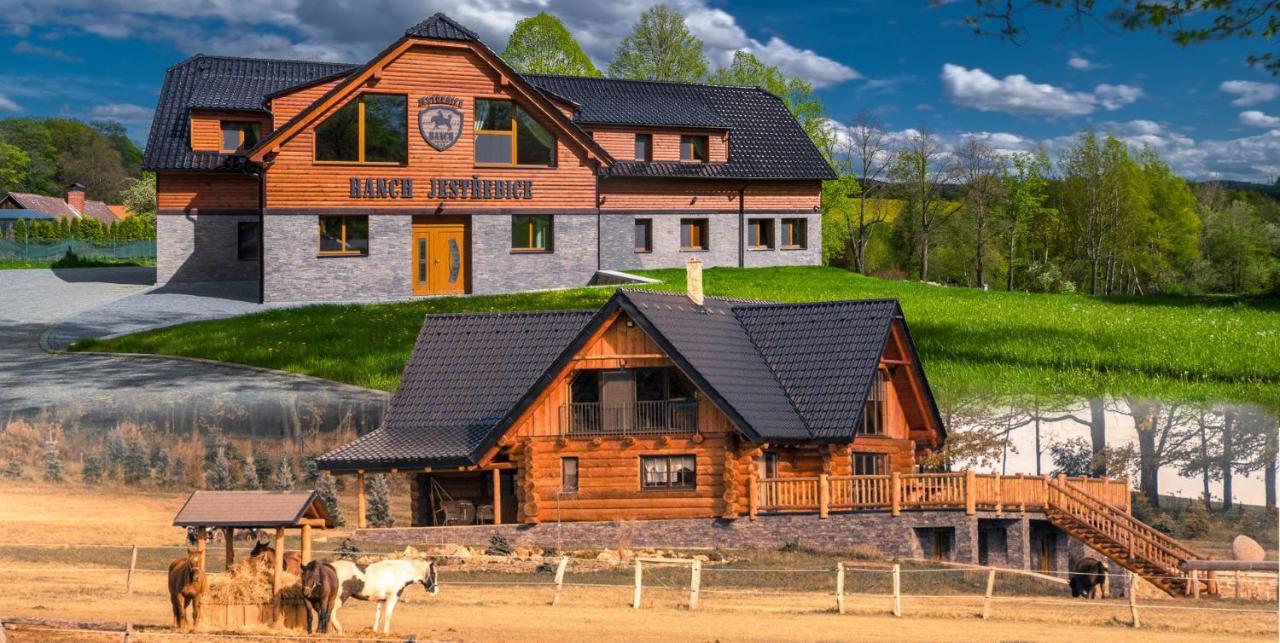Ranch Jestrebice Hotel Hermanicky Bagian luar foto